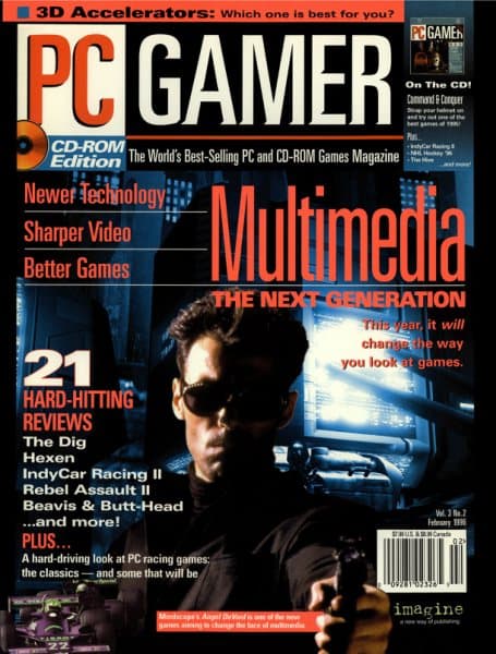 Cover of PC Gamer (US) issue 2