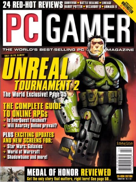 Cover of PC Gamer (US) issue 2