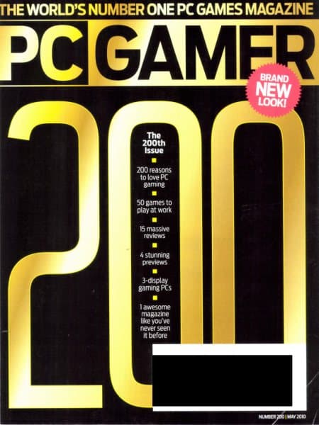 Cover of PC Gamer (US) issue 200