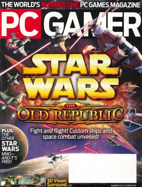 Cover of PC Gamer (US) issue 205