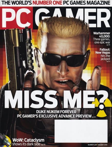 Cover of PC Gamer (US) issue 208