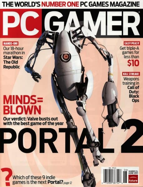 Cover of PC Gamer (US) issue 214