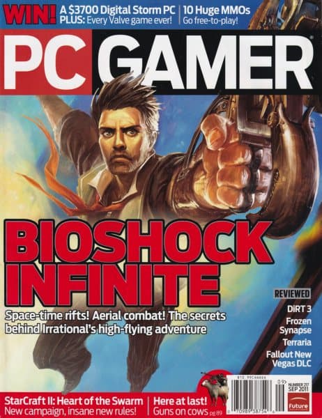 Cover of PC Gamer (US) issue 217