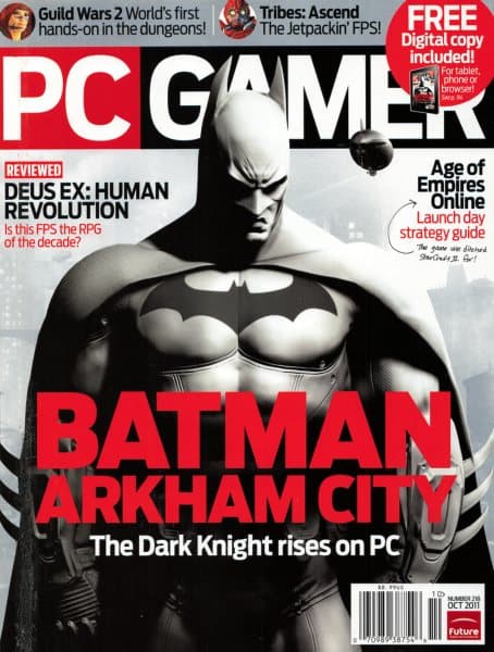 Cover of PC Gamer (US) issue 218