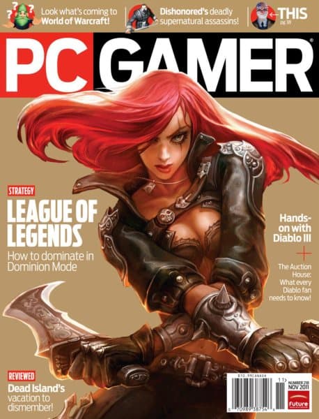 Cover of PC Gamer (US) issue 219