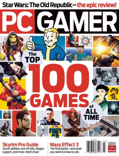 Cover of PC Gamer (US) issue 224