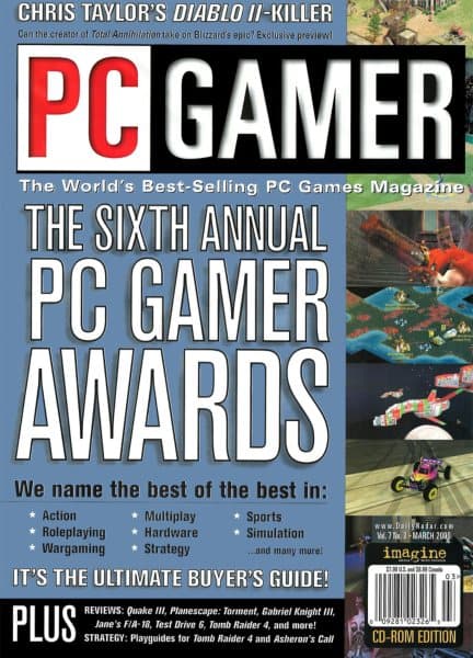Cover of PC Gamer (US) issue 3