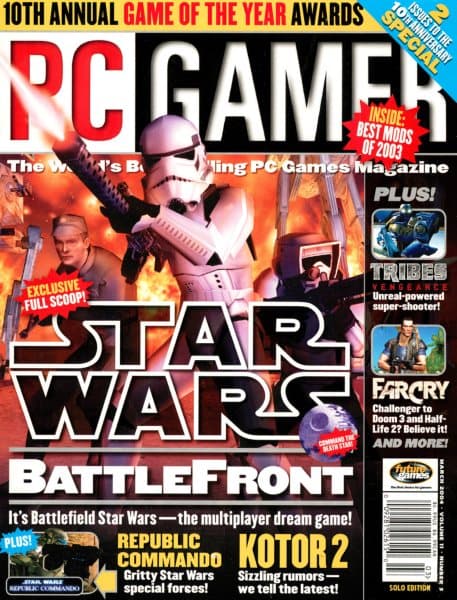 Cover of PC Gamer (US) issue 3