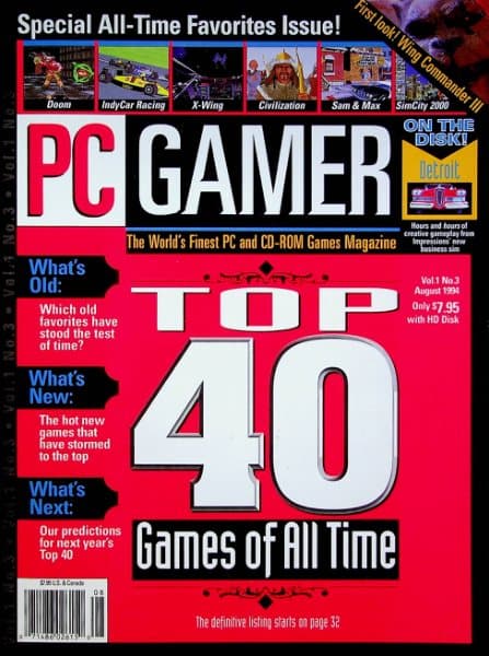 Cover of PC Gamer (US) issue 3