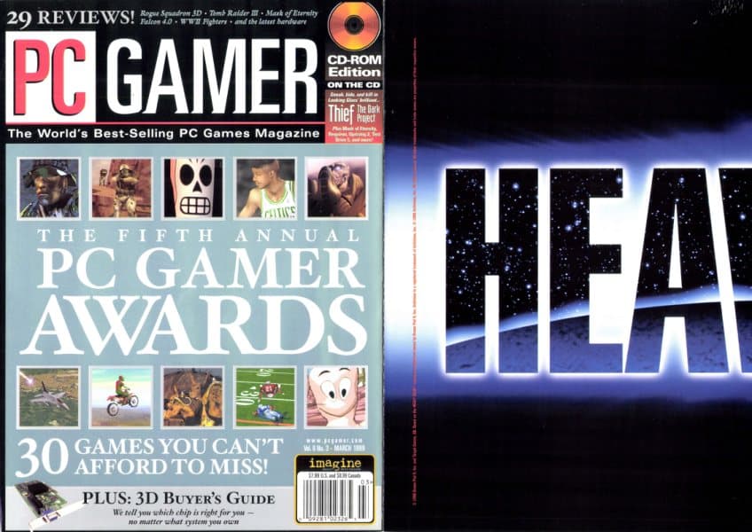 Cover of PC Gamer (US) issue 3