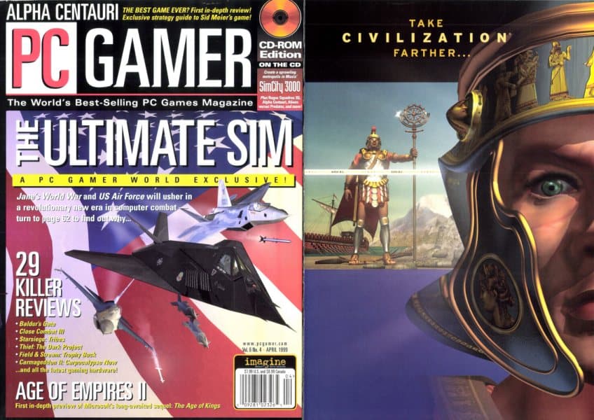Cover of PC Gamer (US) issue 4
