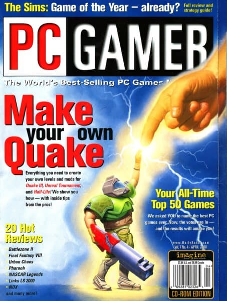 Cover of PC Gamer (US) issue 4