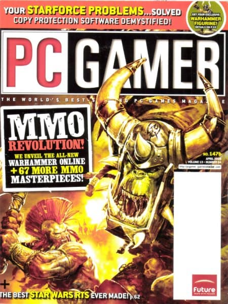 Cover of PC Gamer (US) issue 4