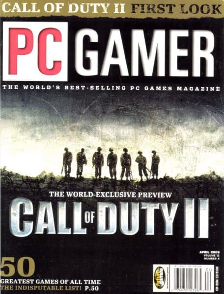 Cover of PC Gamer (US) issue 4