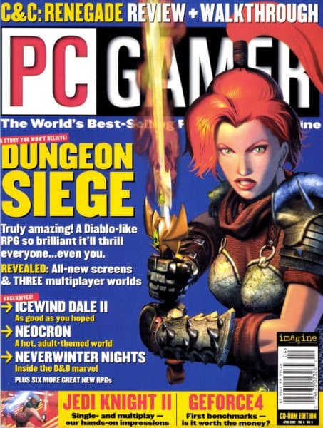 Cover of PC Gamer (US) issue 4