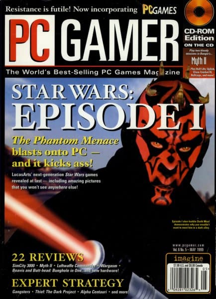Cover of PC Gamer (US) issue 5