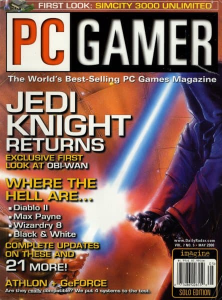 Cover of PC Gamer (US) issue 5