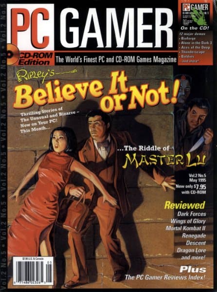 Cover of PC Gamer (US) issue 5