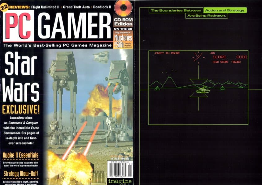 Cover of PC Gamer (US) issue 5