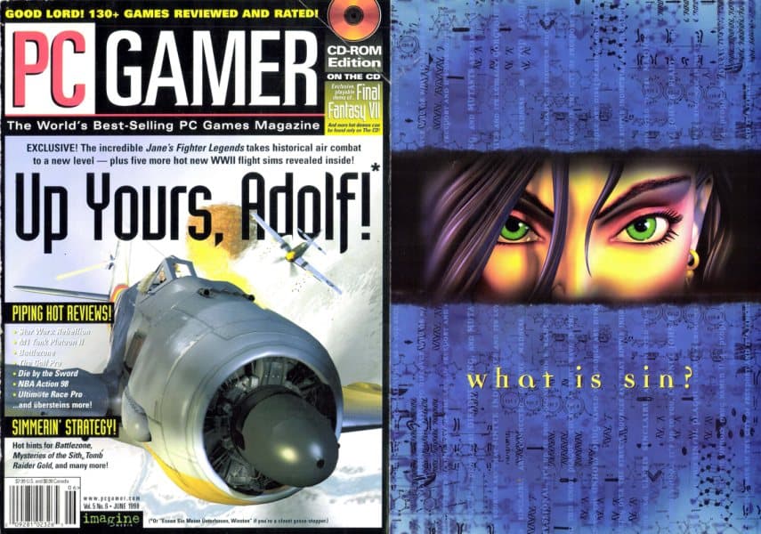 Cover of PC Gamer (US) issue 6