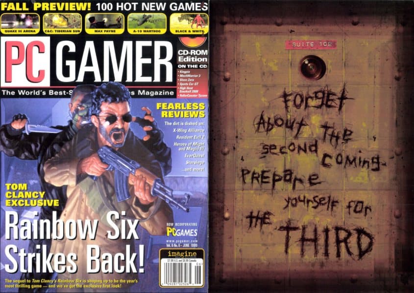 Cover of PC Gamer (US) issue 6
