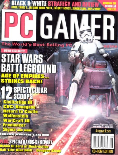 Cover of PC Gamer (US) issue 6
