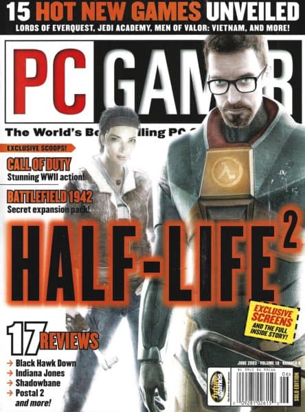 Cover of PC Gamer (US) issue 6
