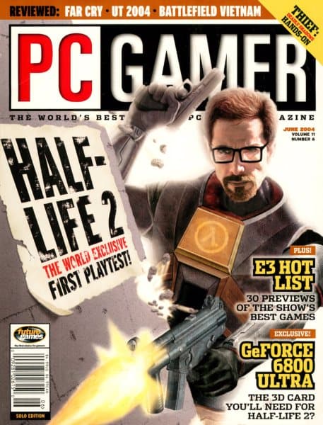 Cover of PC Gamer (US) issue 6