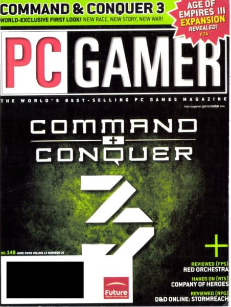 Cover of PC Gamer (US) issue 6
