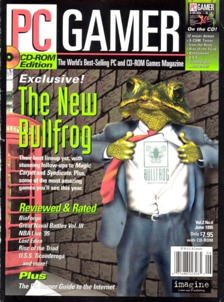 Cover of PC Gamer (US) issue 6