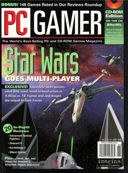 Cover of PC Gamer (US) issue 6