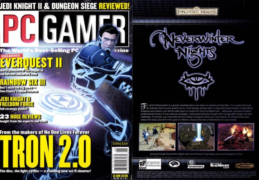 Cover of PC Gamer (US) issue 6
