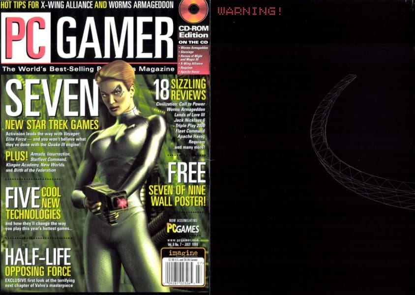 Cover of PC Gamer (US) issue 7