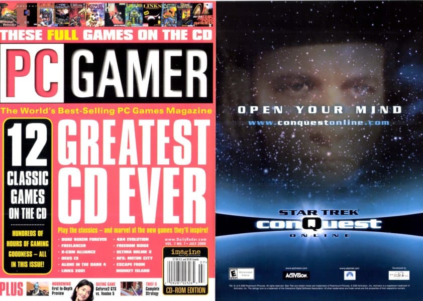 Cover of PC Gamer (US) issue 7