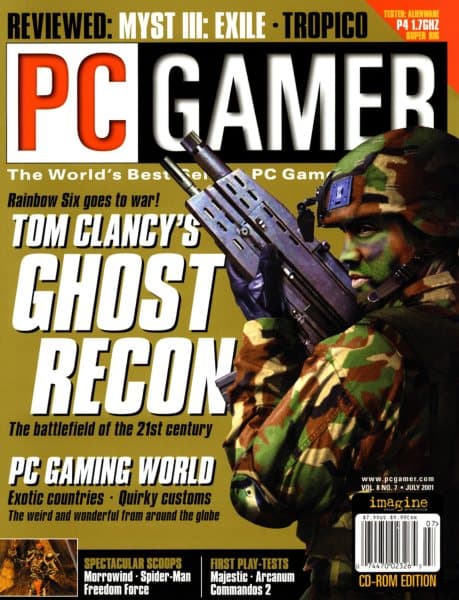Cover of PC Gamer (US) issue 7