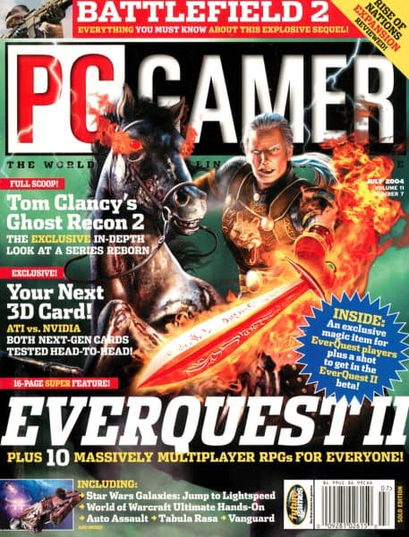 Cover of PC Gamer (US) issue 7