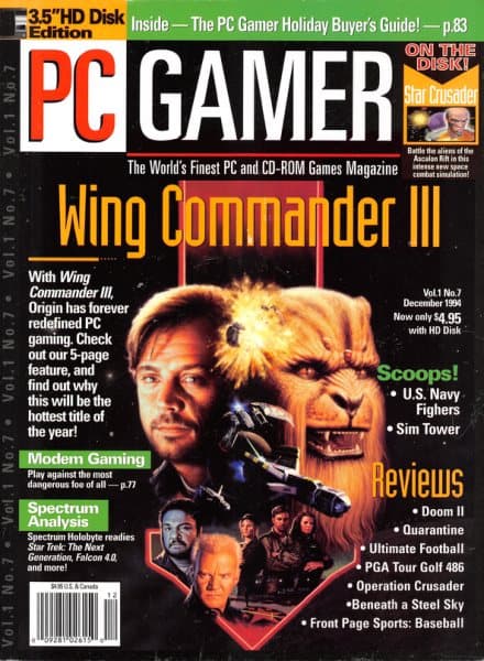 Cover of PC Gamer (US) issue 7