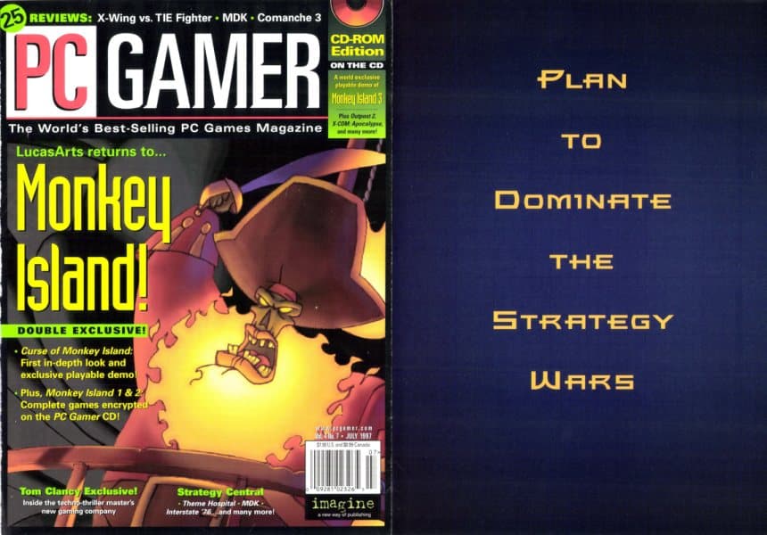 Cover of PC Gamer (US) issue 7