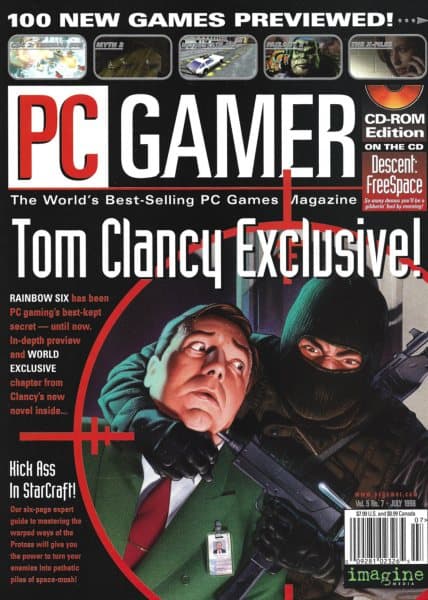 Cover of PC Gamer (US) issue 7