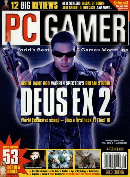 Cover of PC Gamer (US) issue 8