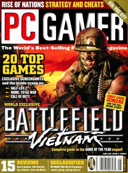 Cover of PC Gamer (US) issue 8
