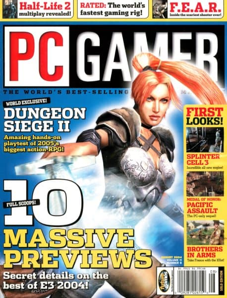 Cover of PC Gamer (US) issue 8