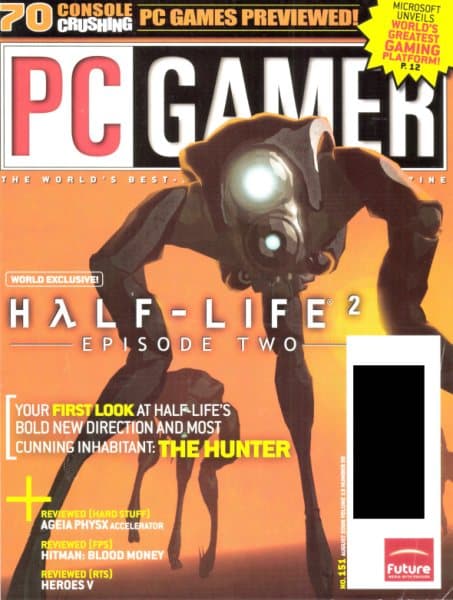 Cover of PC Gamer (US) issue 8
