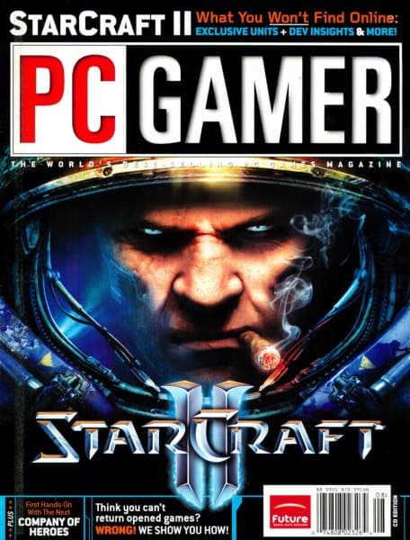 Cover of PC Gamer (US) issue 8