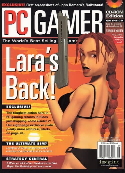 Cover of PC Gamer (US) issue 8