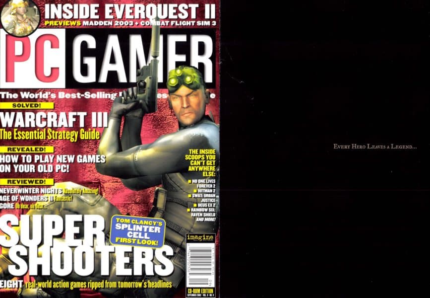 Cover of PC Gamer (US) issue 9
