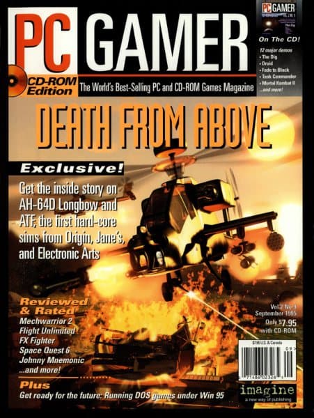Cover of PC Gamer (US) issue 9