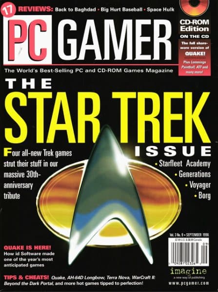 Cover of PC Gamer (US) issue 9