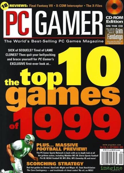 Cover of PC Gamer (US) issue 9
