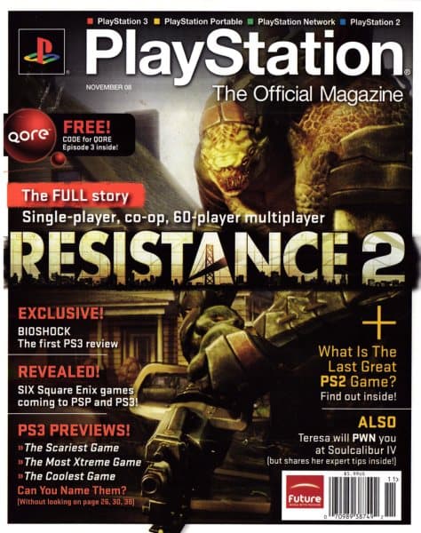 Cover of PlayStation: The Official Magazine issue 12